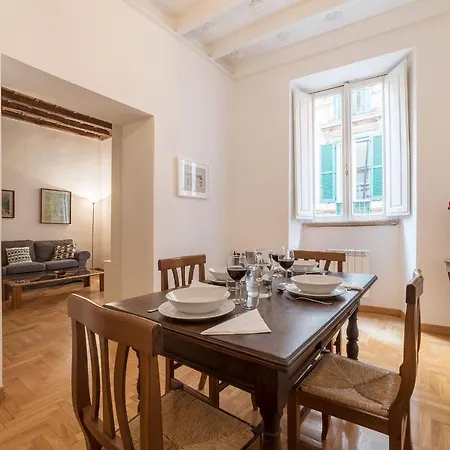 아파트 A Peaceful Retreat 2 Minutes From Piazza Navona - Fromhometorome